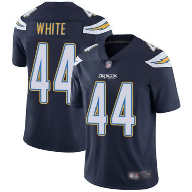 Los Angeles Chargers NFL Football Kyzir White Navy Blue Jersey Youth Limited #44 Home Vapor Untouchable->youth nfl jersey->Youth Jersey